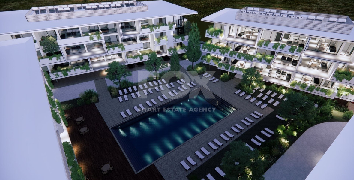 Two bedroom  luxury apartment on second floor,  in Paphos