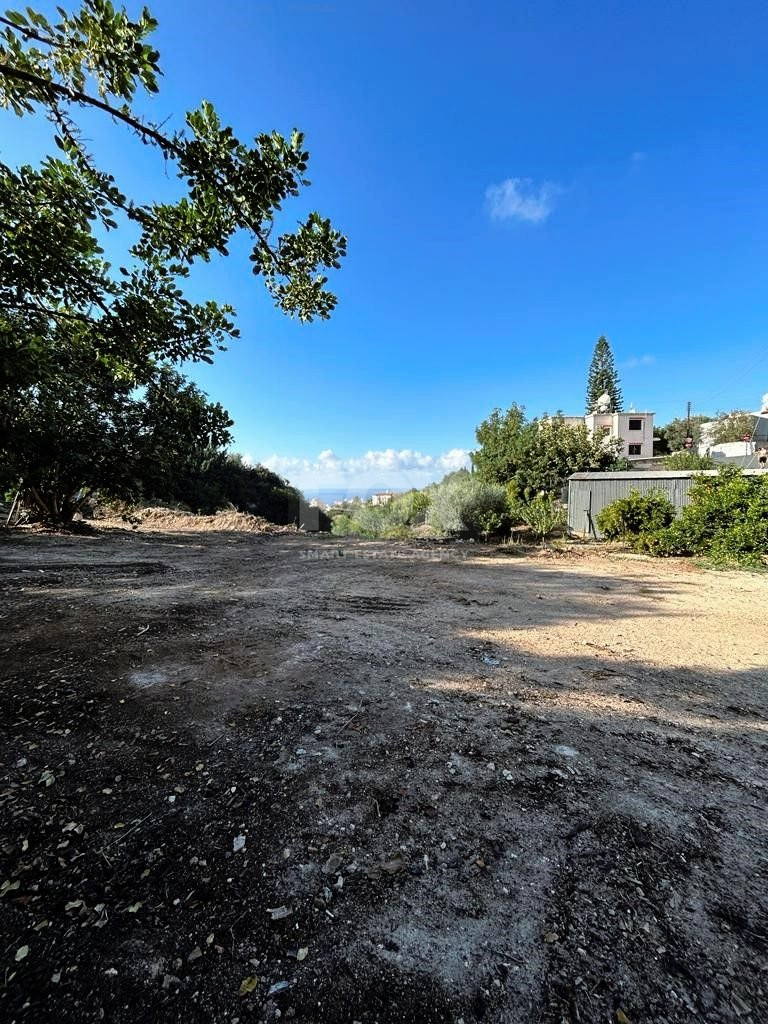 Exceptional Residential land with Sea view in Pegeia.