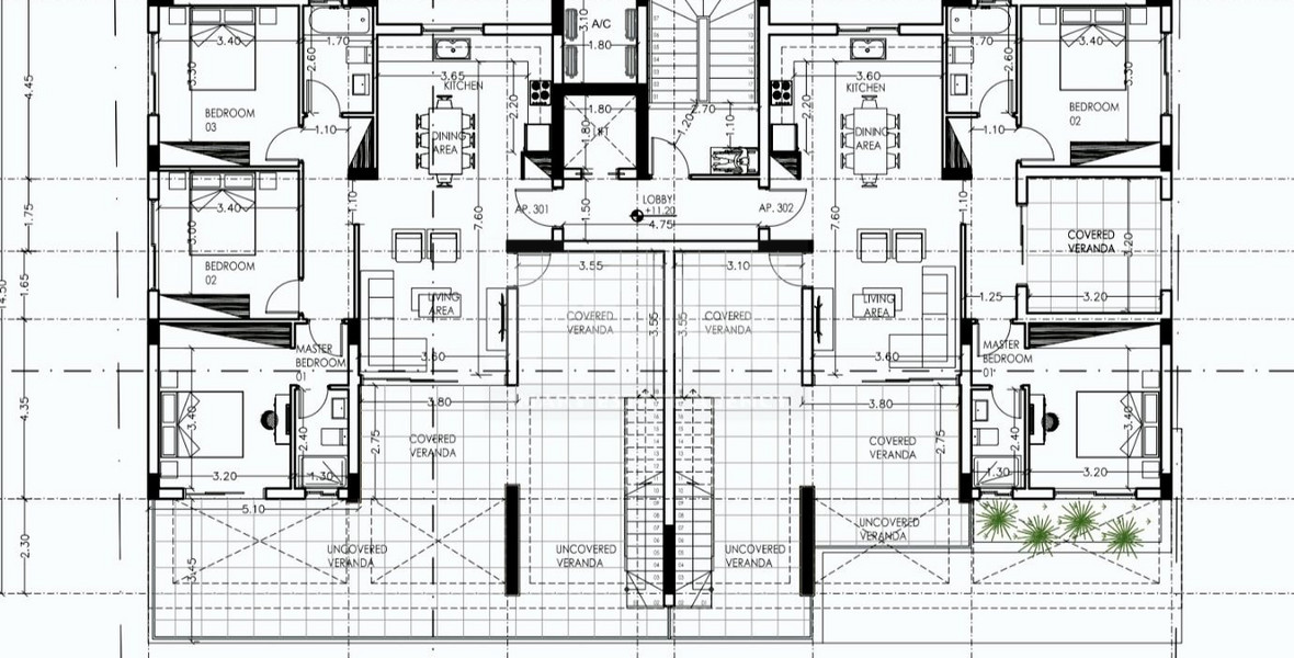 Amazing 4+ Bedroom Penthouse with Roof Garden for Sale in Agios Athanasios, Limassol