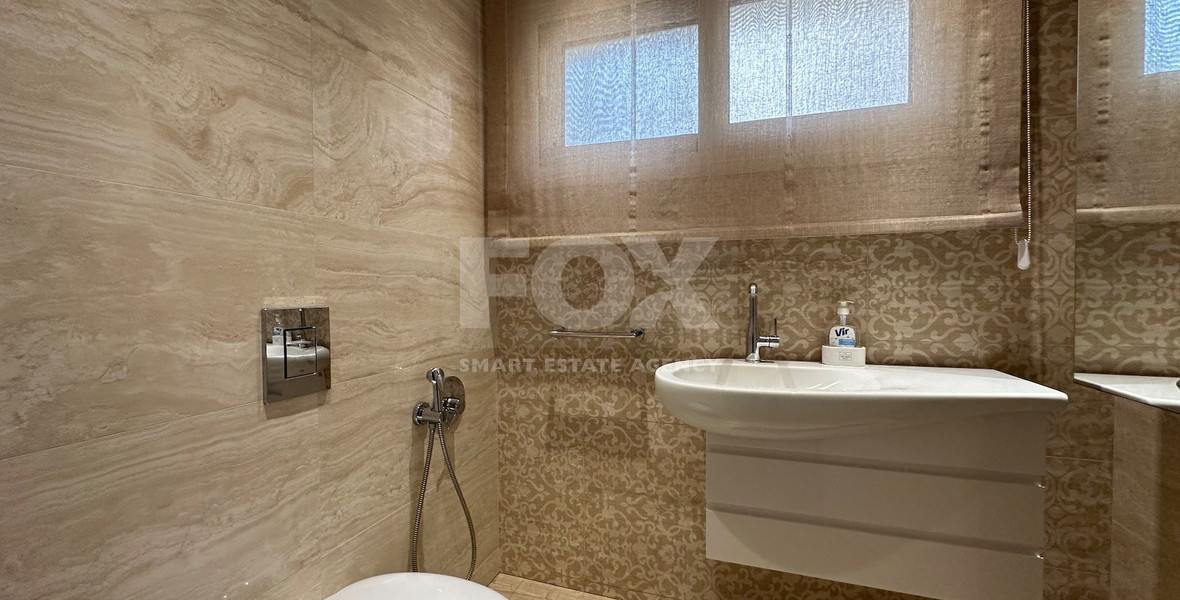 LUXURY FIVE BEDROOM VILLA FOR RENT 20 METRES FROM THE SEA IN THE AMATHOUNDA AREA OF LIMASSOL