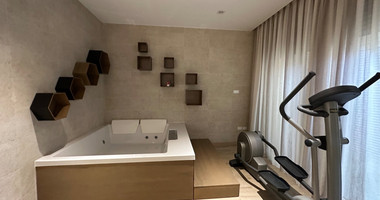 LUXURY FIVE BEDROOM VILLA FOR RENT 20 METRES FROM THE SEA IN THE AMATHOUNDA AREA OF LIMASSOL