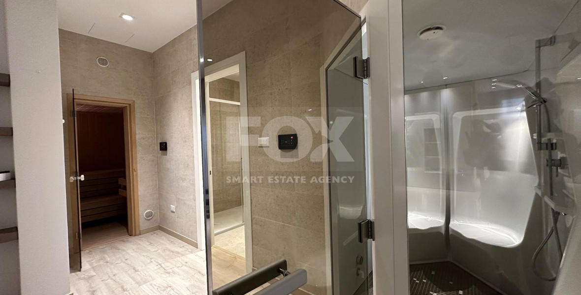 LUXURY FIVE BEDROOM VILLA FOR RENT 20 METRES FROM THE SEA IN THE AMATHOUNDA AREA OF LIMASSOL