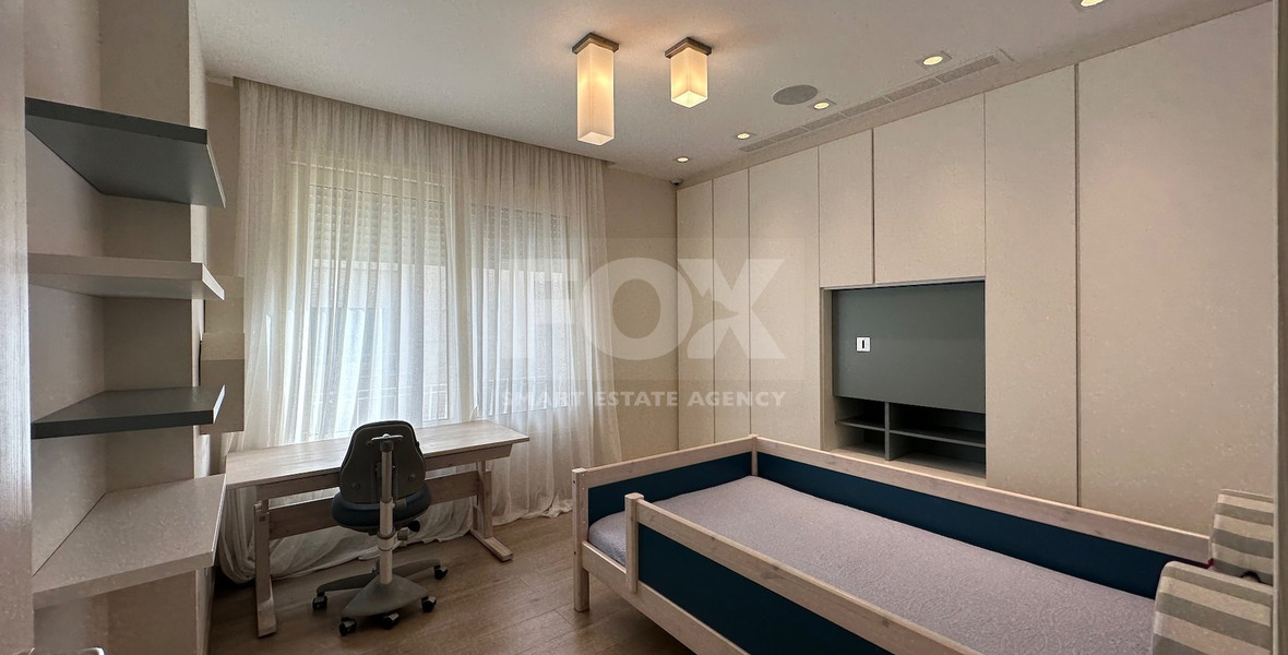 LUXURY FIVE BEDROOM VILLA FOR RENT 20 METRES FROM THE SEA IN THE AMATHOUNDA AREA OF LIMASSOL