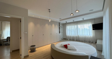 LUXURY FIVE BEDROOM VILLA FOR RENT 20 METRES FROM THE SEA IN THE AMATHOUNDA AREA OF LIMASSOL