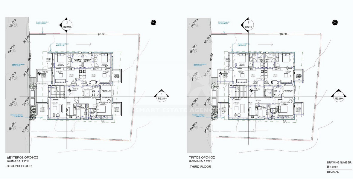 Two bedroom magnificent apartment on the first floor in Paphos