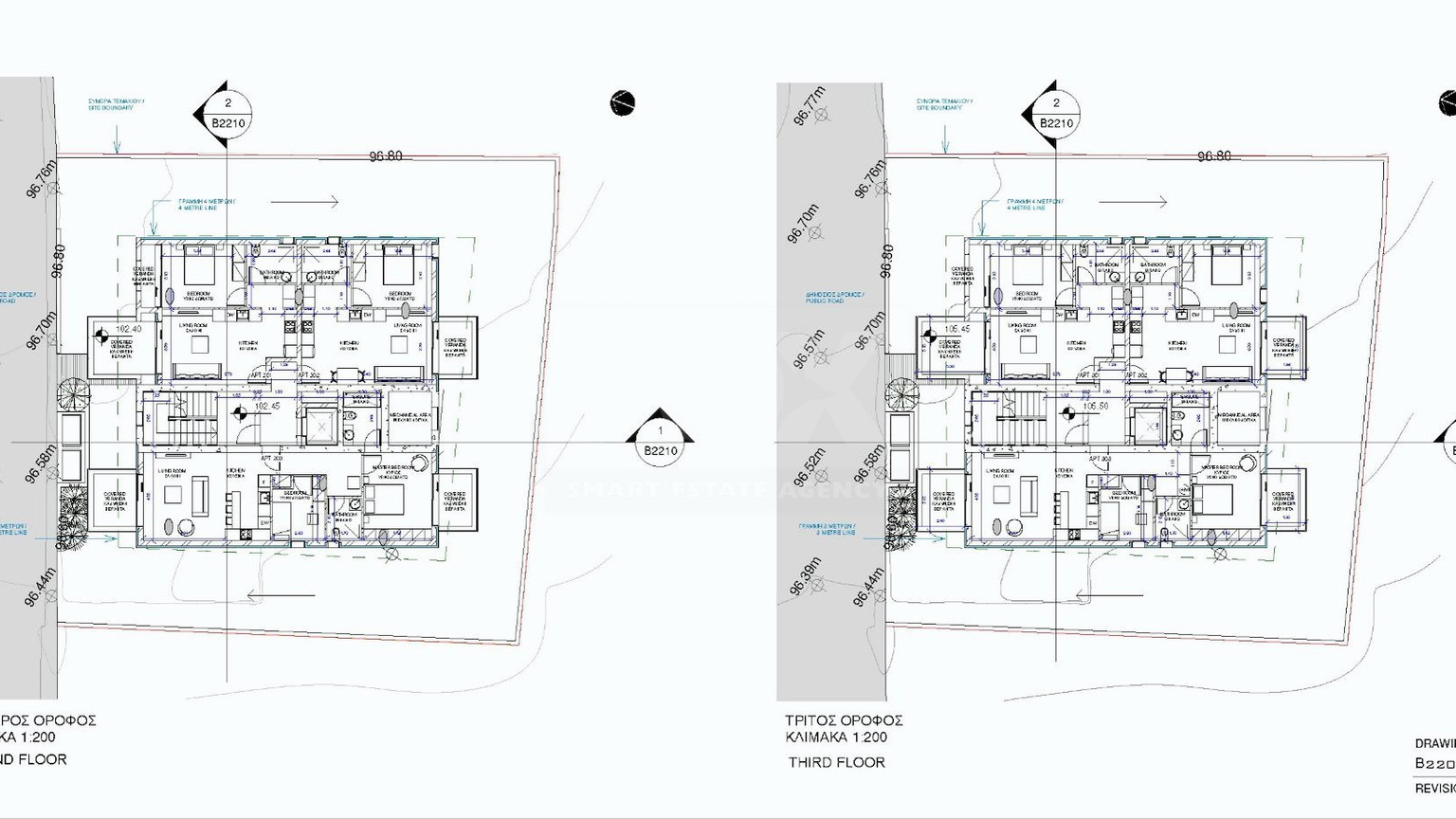 Two bedroom magnificent apartment on the first floor in Paphos