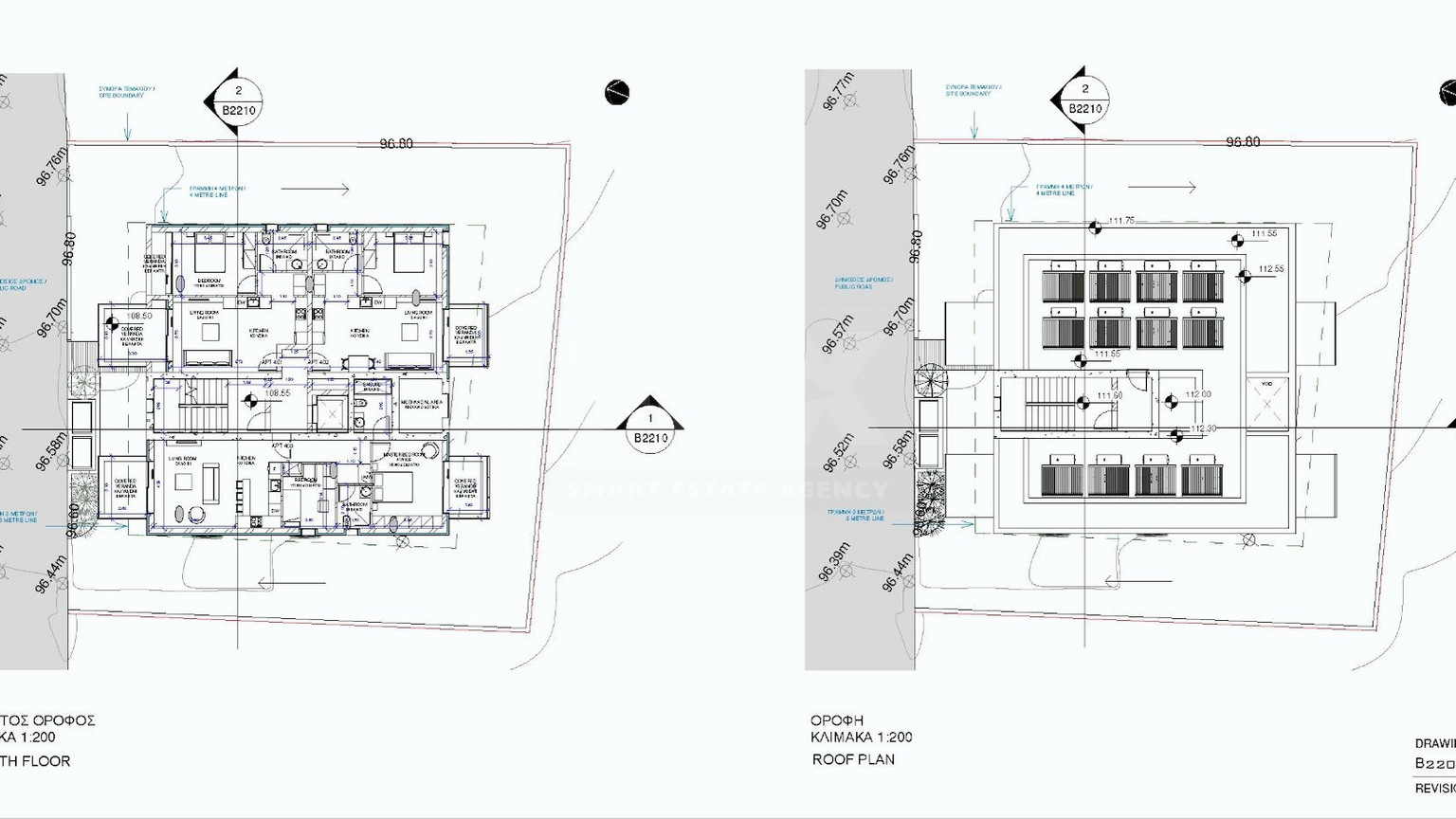 Two bedroom magnificent apartment on the first floor in Paphos