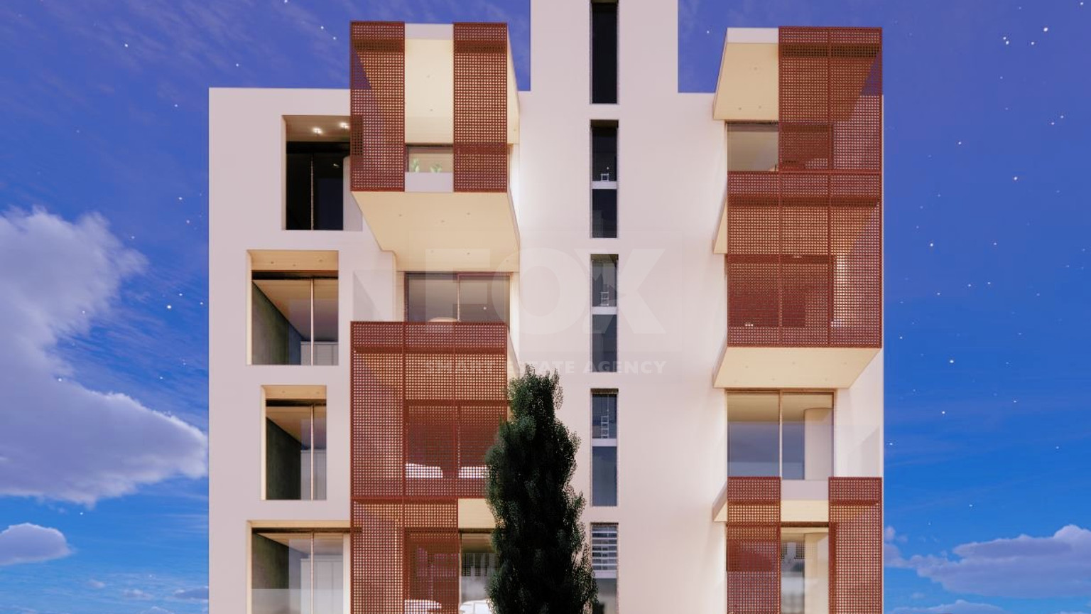 Two bedroom magnificent apartment on the first floor in Paphos
