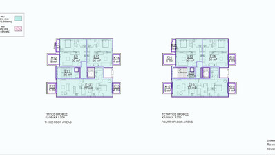 Two bedroom magnificent apartment on the first floor in Paphos