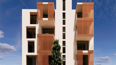 Two bedroom magnificent apartment on the first floor in Paphos