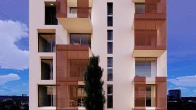 Two bedroom magnificent apartment on the first floor in Paphos