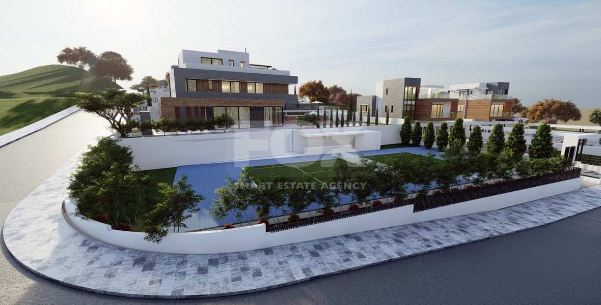 Luxury 5 bedroom villa with swimming pool in Agios Tychonas.