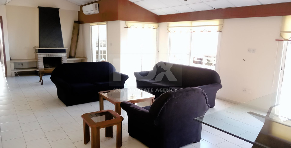 SPACIOUS THREE BEDROOM FULLY FURNISHED UPPER HOUSE-APARTMENT FOR RENT IN  AYIOS ATHANASIOS