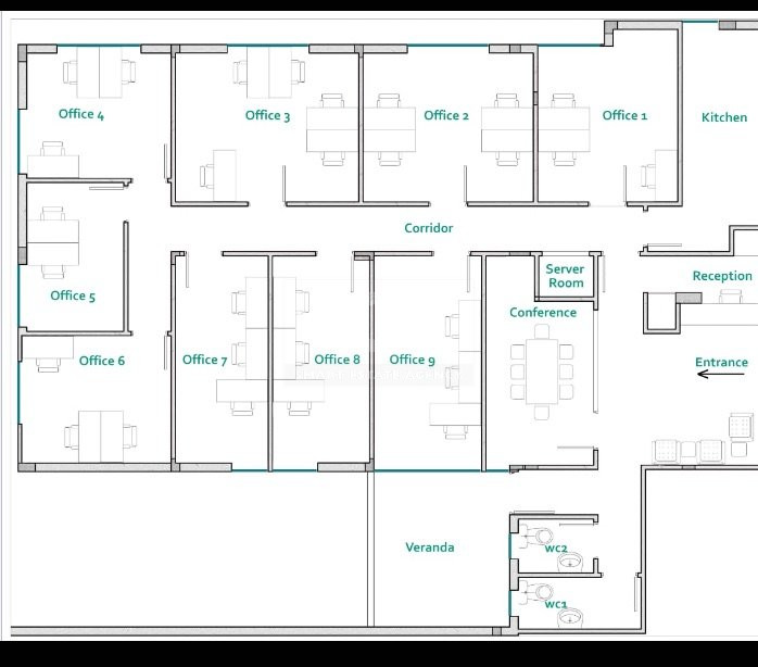 Office for sale in Tsiflikoudia- Limassol