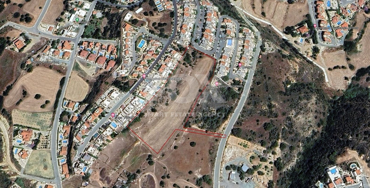 Sea View Development Land For Sale In Pissouri