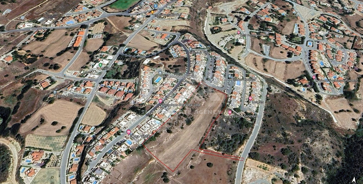 Sea View Development Land For Sale In Pissouri