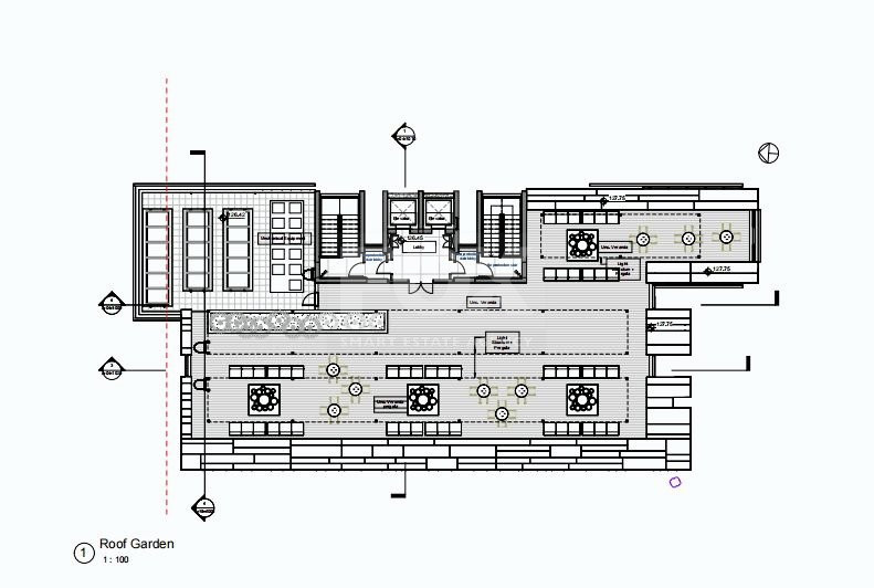 Office For Sale On the 5th Floor with Exclusively Use of the Roof Garden, In Agia Fylaxis Limassol Cyprus