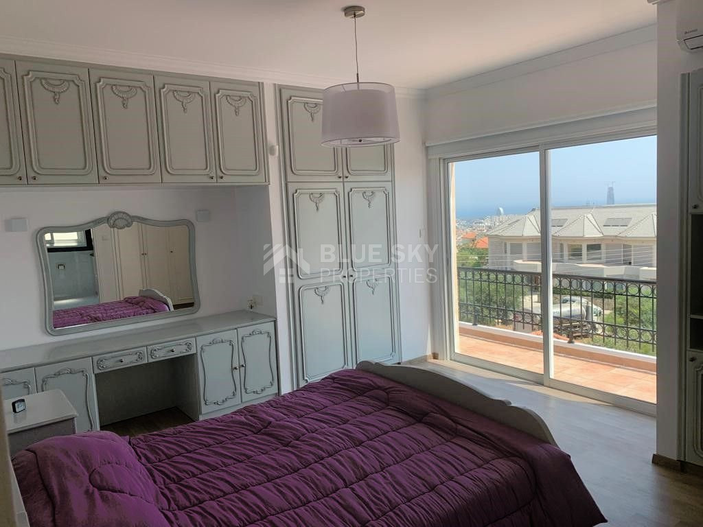 A BEAUTIFUL DETACHED HOUSE IN PANTHEA/AGIOS ATHANASIOS AREA ON LARGE PLOT WITH SEA VIEWS.