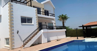 A BEAUTIFUL DETACHED HOUSE IN PANTHEA/AGIOS ATHANASIOS AREA ON LARGE PLOT WITH SEA VIEWS.