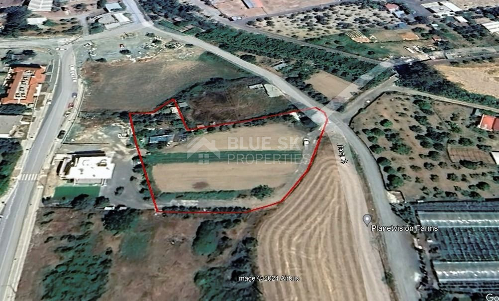 3304sq.m. Prime Land in Germasogeia | Residential and Nature Zones | Unobstructed Views