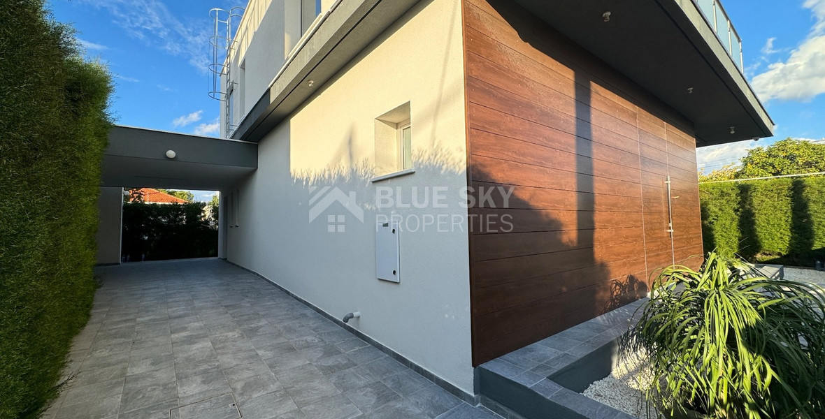 Brand New Modern House in the Center of Limassol Three Minutes away from Marina for Sale