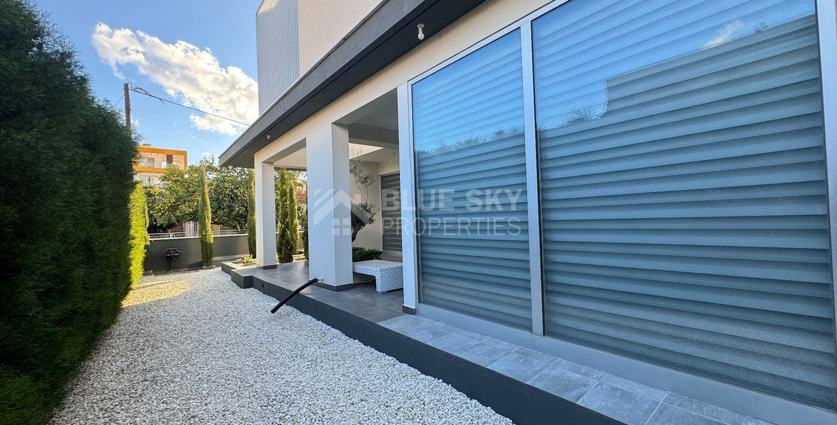 Brand New Modern House in the Center of Limassol Three Minutes away from Marina for Sale