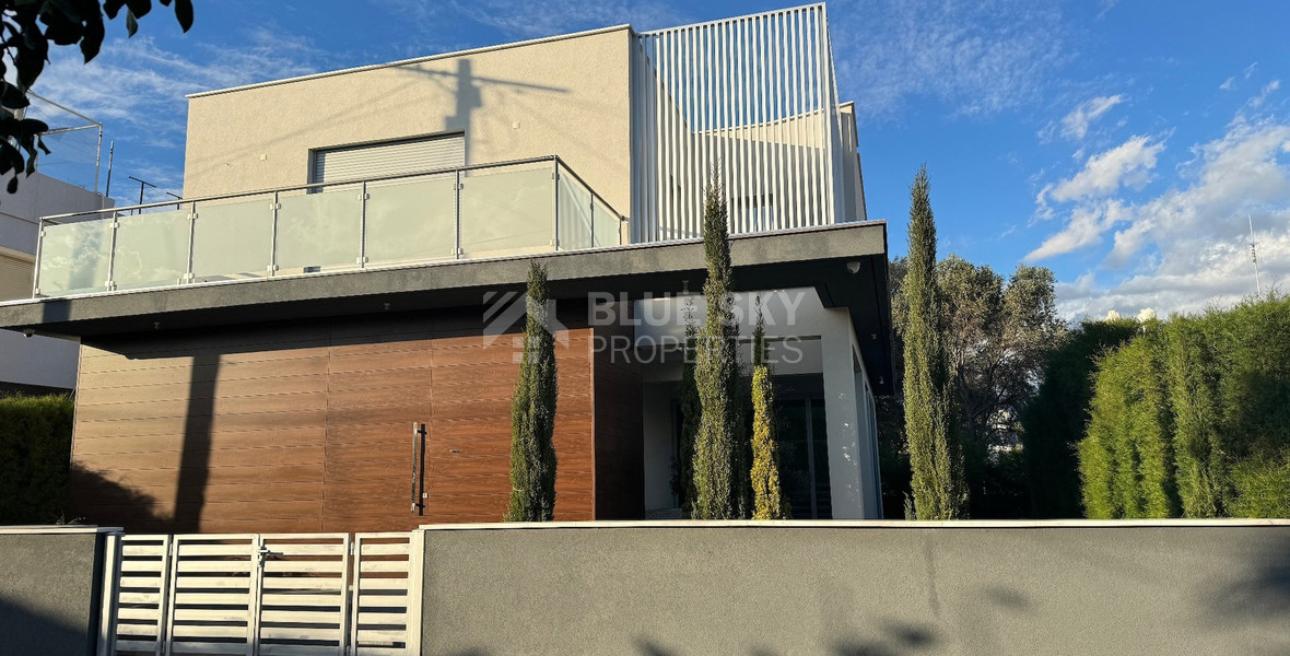Brand New Modern House in the Center of Limassol Three Minutes away from Marina for Sale