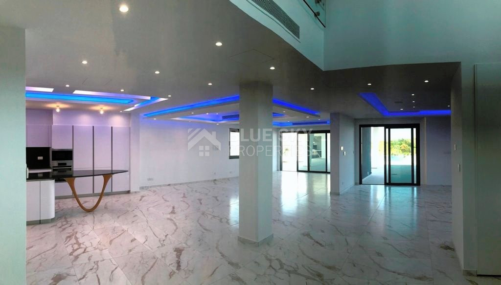 ELITE MODERN SIX BEDROOMS VILLA FOR SALE IN MOUTTAGIAKA, LIMASSOL - NO VAT