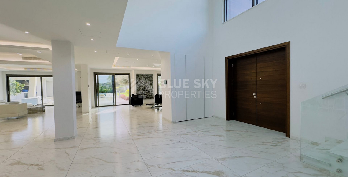 ELITE MODERN SIX BEDROOMS VILLA FOR SALE IN MOUTTAGIAKA, LIMASSOL - NO VAT