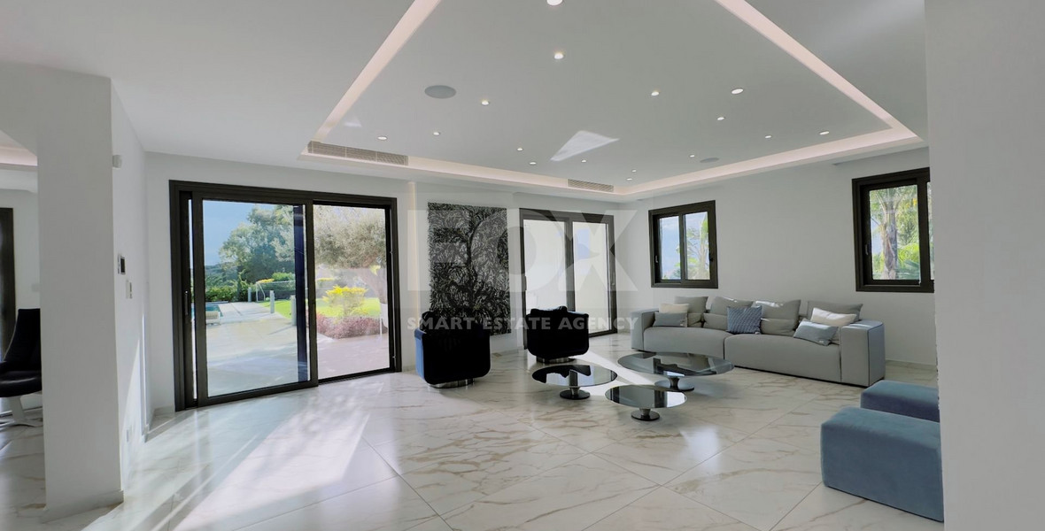 ELITE MODERN SIX BEDROOMS VILLA FOR SALE IN MOUTTAGIAKA, LIMASSOL - NO VAT