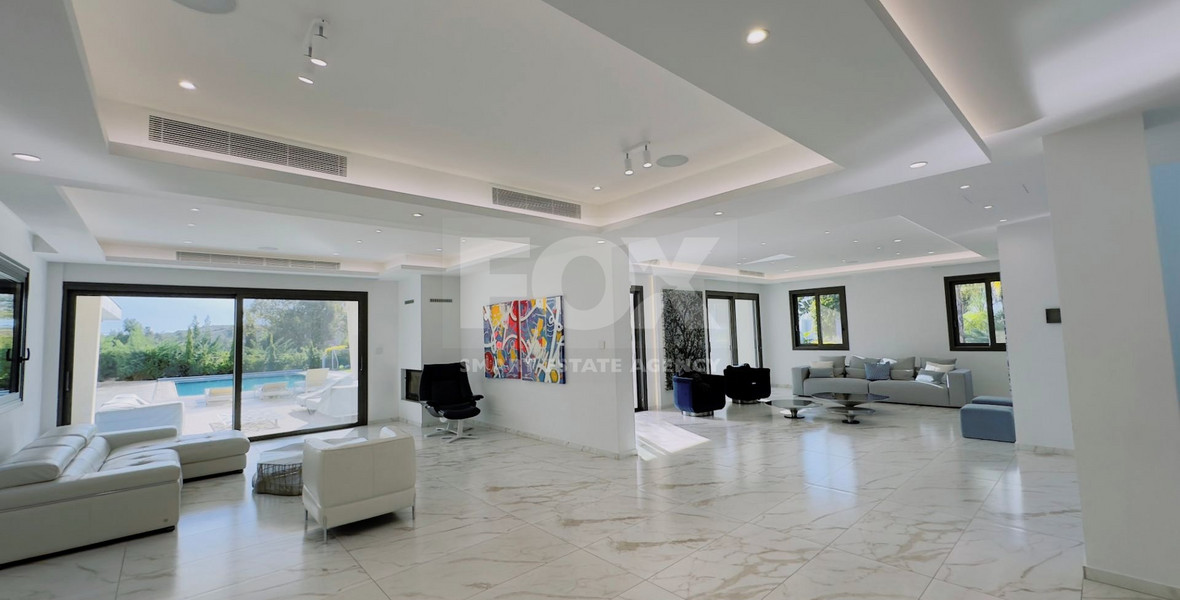 ELITE MODERN SIX BEDROOMS VILLA FOR SALE IN MOUTTAGIAKA, LIMASSOL - NO VAT