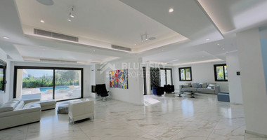 ELITE MODERN SIX BEDROOMS VILLA FOR SALE IN MOUTTAGIAKA, LIMASSOL - NO VAT