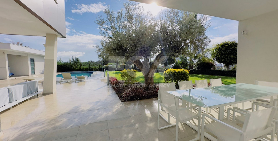 ELITE MODERN SIX BEDROOMS VILLA FOR SALE IN MOUTTAGIAKA, LIMASSOL - NO VAT
