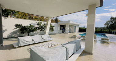 ELITE MODERN SIX BEDROOMS VILLA FOR SALE IN MOUTTAGIAKA, LIMASSOL - NO VAT