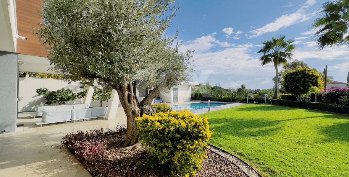 ELITE MODERN SIX BEDROOMS VILLA FOR SALE IN MOUTTAGIAKA, LIMASSOL - NO VAT