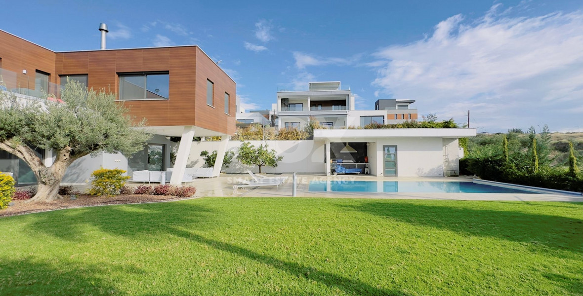 ELITE MODERN SIX BEDROOMS VILLA FOR SALE IN MOUTTAGIAKA, LIMASSOL - NO VAT