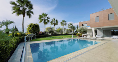 ELITE MODERN SIX BEDROOMS VILLA FOR SALE IN MOUTTAGIAKA, LIMASSOL - NO VAT