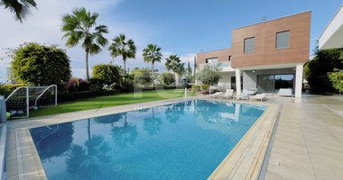 ELITE MODERN SIX BEDROOMS VILLA FOR SALE IN MOUTTAGIAKA, LIMASSOL - NO VAT