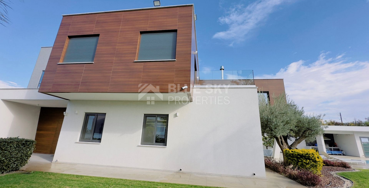 ELITE MODERN SIX BEDROOMS VILLA FOR SALE IN MOUTTAGIAKA, LIMASSOL - NO VAT