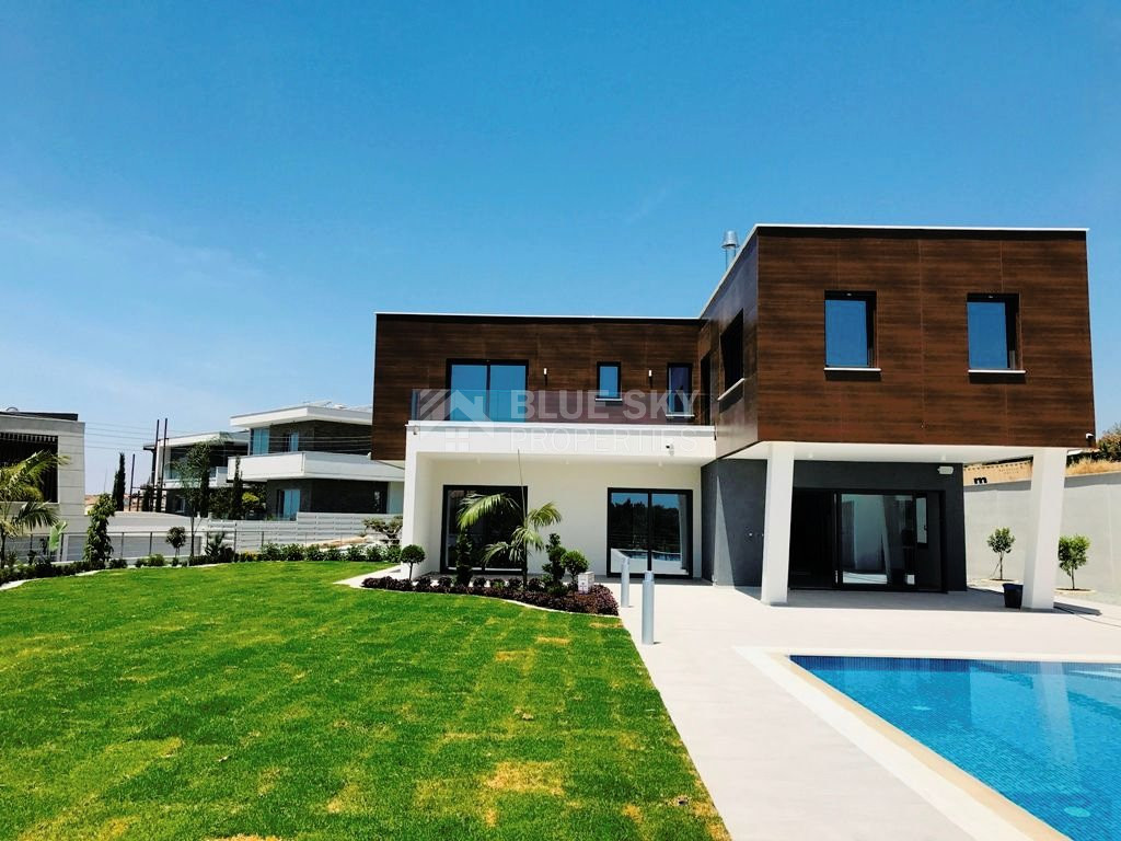 ELITE MODERN SIX BEDROOMS VILLA FOR SALE IN MOUTTAGIAKA, LIMASSOL - NO VAT