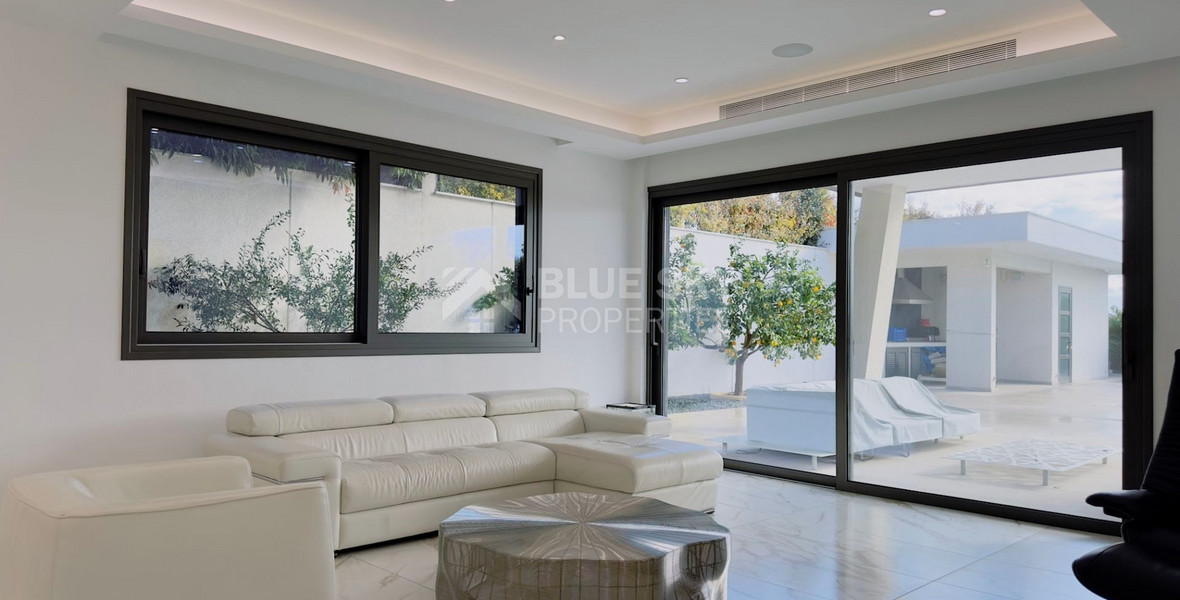 ELITE MODERN SIX BEDROOMS VILLA FOR SALE IN MOUTTAGIAKA, LIMASSOL - NO VAT