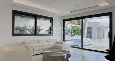 ELITE MODERN SIX BEDROOMS VILLA FOR SALE IN MOUTTAGIAKA, LIMASSOL - NO VAT