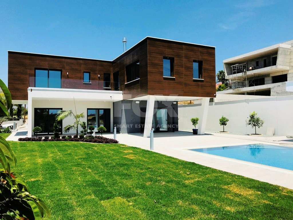 ELITE MODERN SIX BEDROOMS VILLA FOR SALE IN MOUTTAGIAKA, LIMASSOL - NO VAT