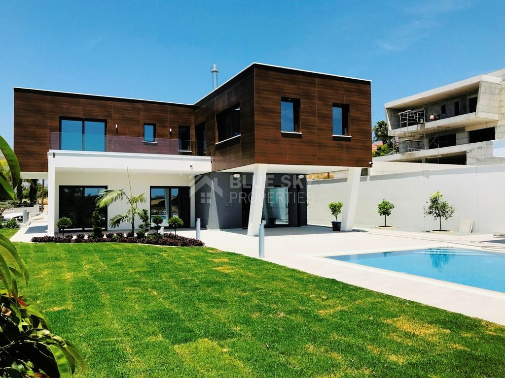 ELITE MODERN SIX BEDROOMS VILLA FOR SALE IN MOUTTAGIAKA, LIMASSOL - NO VAT