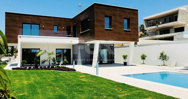 ELITE MODERN SIX BEDROOMS VILLA FOR SALE IN MOUTTAGIAKA, LIMASSOL - NO VAT