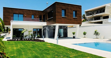 ELITE MODERN SIX BEDROOMS VILLA FOR SALE IN MOUTTAGIAKA, LIMASSOL - NO VAT