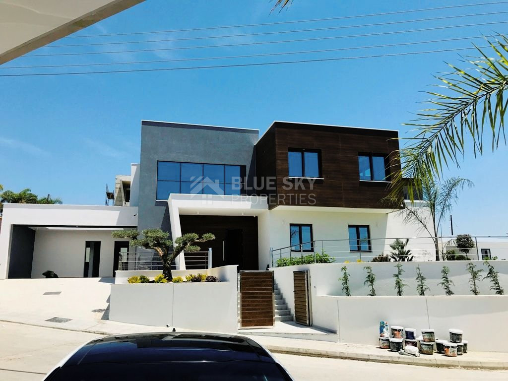 ELITE MODERN SIX BEDROOMS VILLA FOR SALE IN MOUTTAGIAKA, LIMASSOL - NO VAT