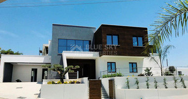 ELITE MODERN SIX BEDROOMS VILLA FOR SALE IN MOUTTAGIAKA, LIMASSOL - NO VAT