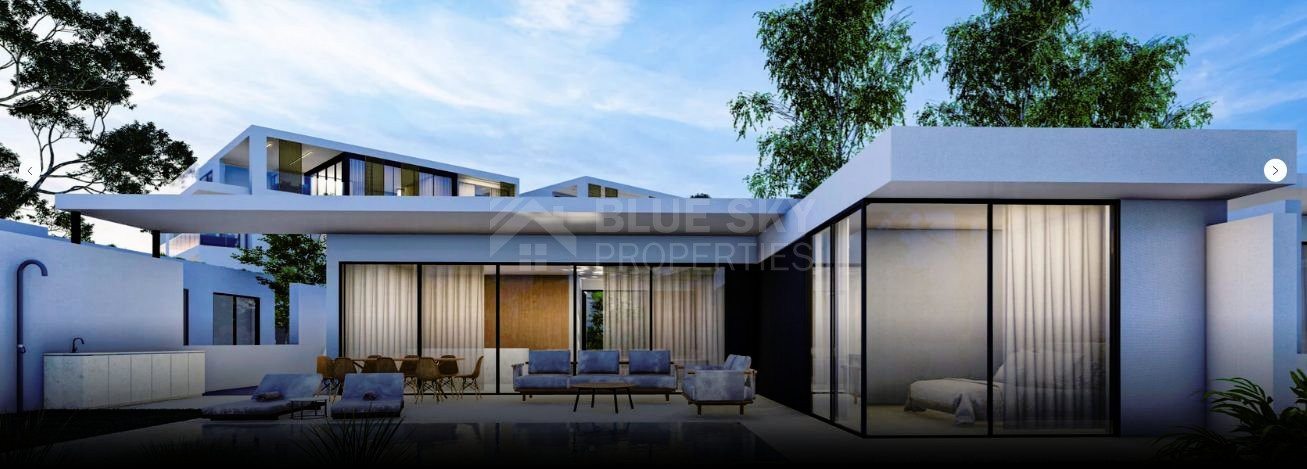 Four bedroom magnificent villa in Geroskypou area , Paphos