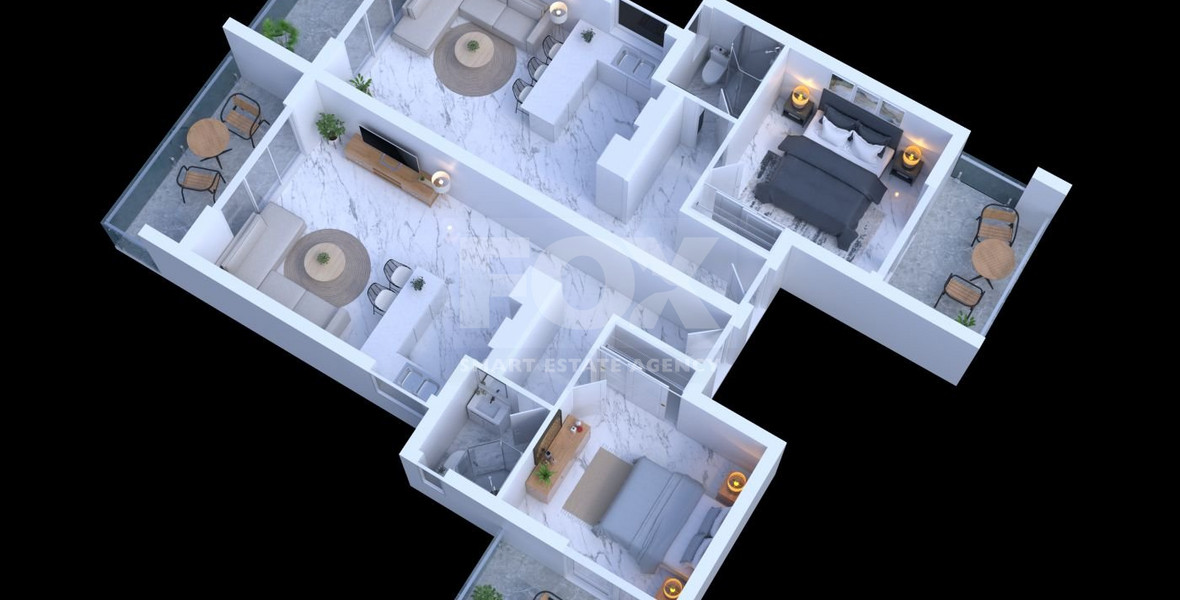 Brand New-Modern Design One Bedroom Apartment
